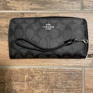 Coach Zip Around Wallet